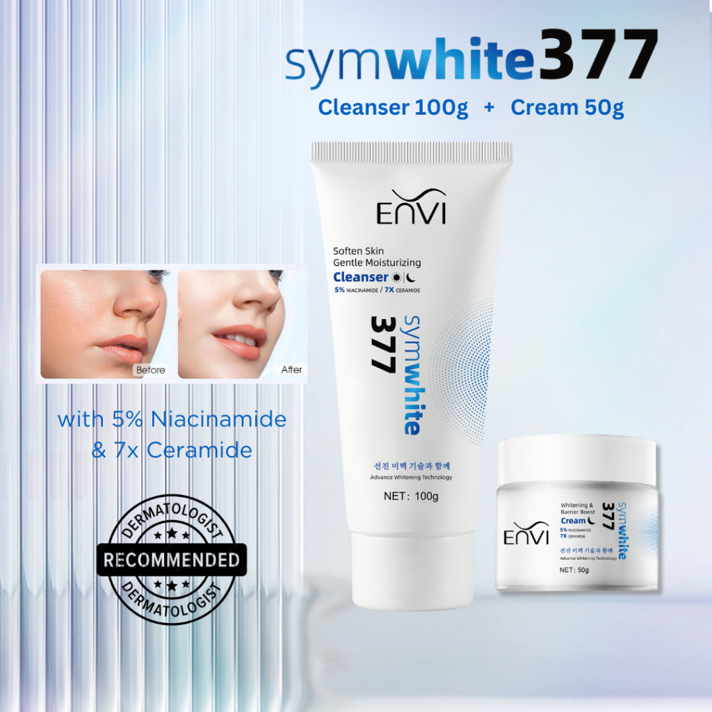 ENVI Symwhite 377 Brightening Duo [Cleanser + Moisturizing Cream]