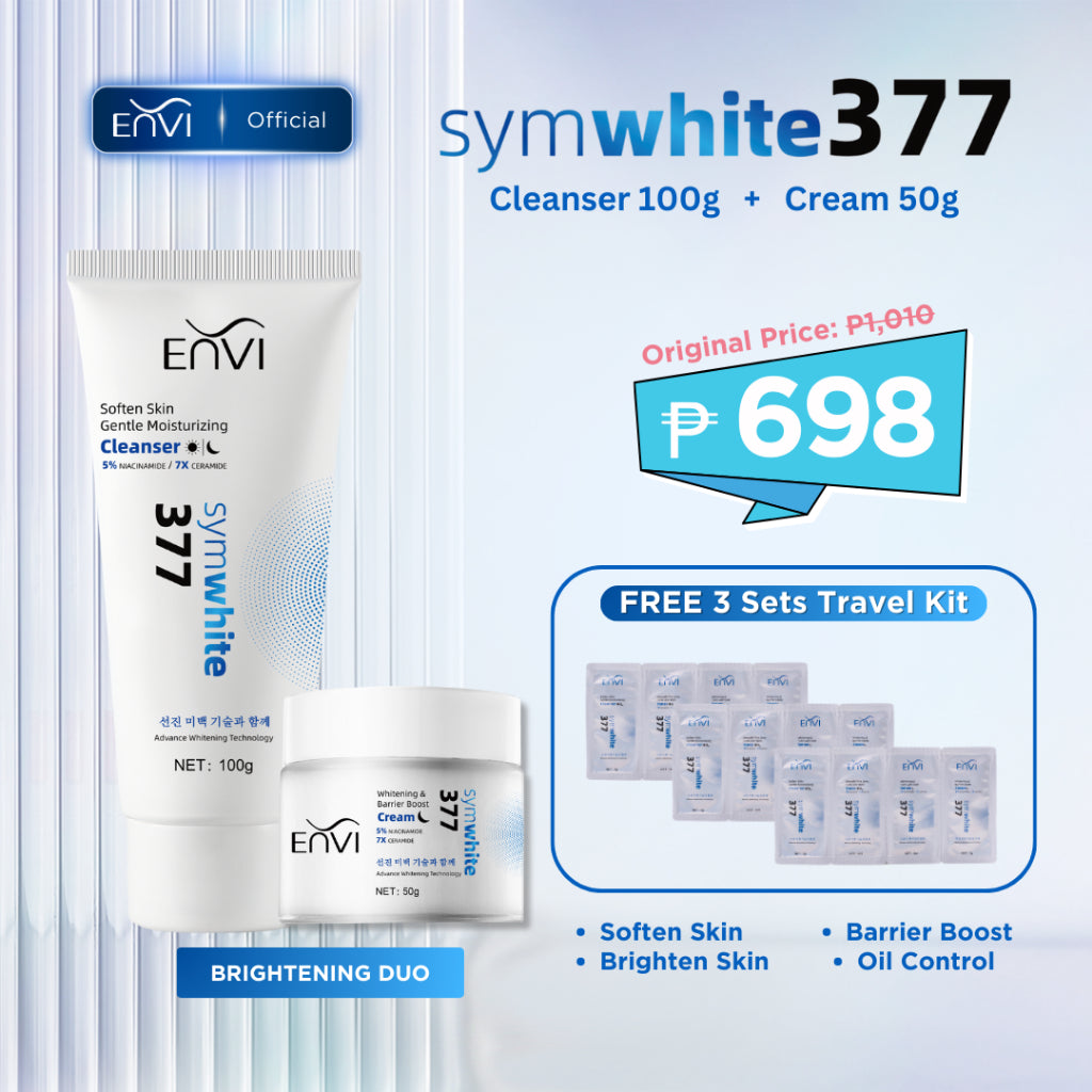 ENVI Symwhite 377 Brightening Duo [Cleanser + Moisturizing Cream]